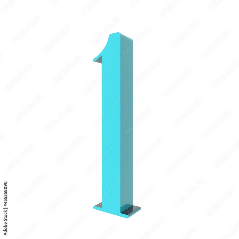 Poster 3d number 