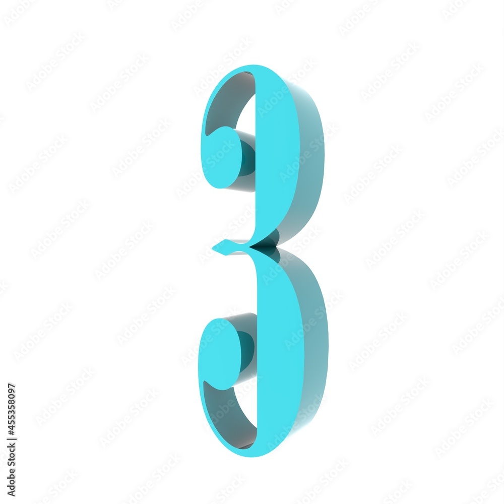 Poster 3d number 