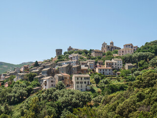 Fototapeta na wymiar Rogliano, Cape Corse, Corsica