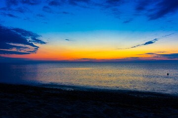 Sunup on the Baltic Sea