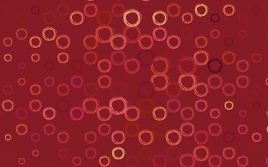 Light Red, Yellow vector layout with circle shapes.