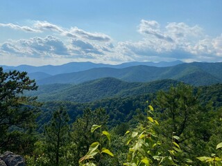 Black Mountains range of the Blue Ridge Mountains, Ridgecrest, North Carolina