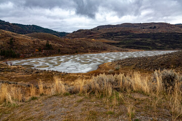 Spotted lake Osoyoos British Columbia