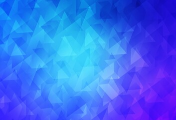Obraz premium Light Pink, Blue vector layout with lines, rectangles.