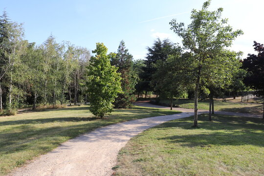 parc de la toison d'or, ville de Dijon, departement de la Cote d'Or, France