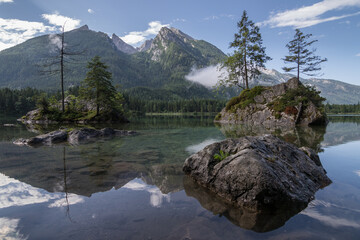Hintersee Lake Ramsau Berchtesgaden