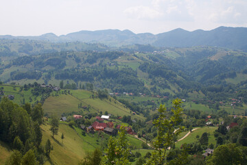 Fototapeta premium Brașov (Kronstadt) | Hiking in the Făgăraș Mountains