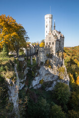 Fototapeta na wymiar Lichtenstein Castle - Swabian Alb