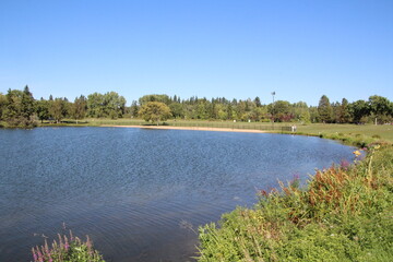 September Day On The Water, William Hawrelak Park, Edmonton, Alberta