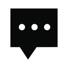 Speech web icon vector set. chat illustrator sign collection. message symbol or logo.