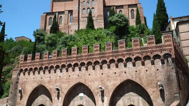 Fontebranda ( Fonte Branda) is the oldest and perhaps most impressive fountain of Siena (Italy).