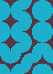 Abstract Geometric Pattern generative computational art illustration