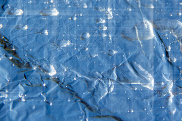 Blue texture, blue background. Abstract blue background for designer. Blurred templates for cards...