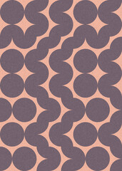 Abstract Geometric Pattern generative computational art illustration