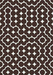 Abstract Geometric Pattern generative computational art illustration