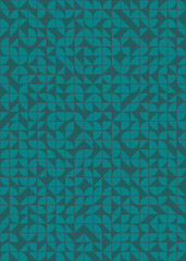 Abstract Geometric Pattern generative computational art illustration