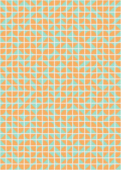 Abstract Geometric Pattern generative computational art illustration