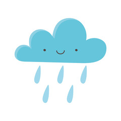 cute cloud rain