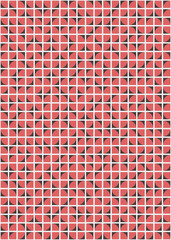 Abstract Geometric Pattern generative computational art illustration