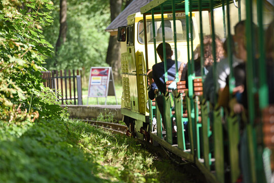 Liliput-Bahn im Wiener Prater, Wien, &Ouml;sterreich, Europa