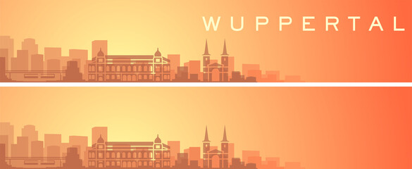 Wuppertal Beautiful Skyline Scenery Banner
