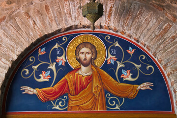 Holy Monastery of the Transfiguration of the Savior or Great Meteor. Meteora, Greece.