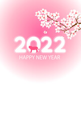 寅　年賀状　和柄　背景