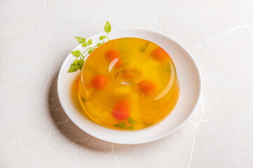 フルーツゼリー　Fruit agar jelly