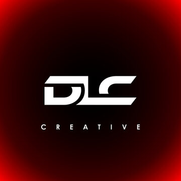 DLC Letter Initial Logo Design Template Vector Illustration