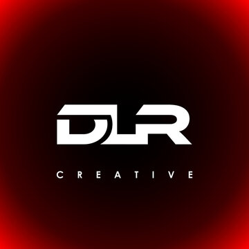 DLR Letter Initial Logo Design Template Vector Illustration