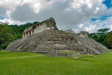 Ancient ruins of Palenque, Chiapas, Mexico