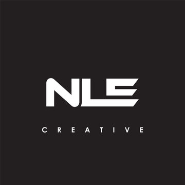 NLE Letter Initial Logo Design Template Vector Illustration