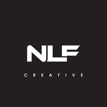 NLF Letter Initial Logo Design Template Vector Illustration