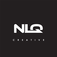 NLQ Letter Initial Logo Design Template Vector Illustration