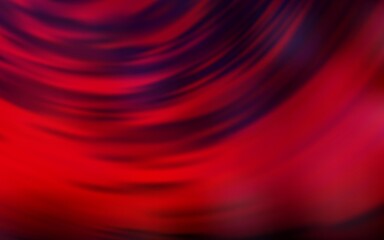 Dark Red vector abstract blurred layout.