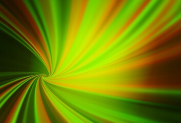 Light Green, Yellow vector abstract blurred layout.