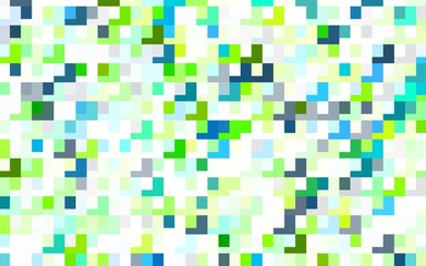 Light Green, Yellow vector backdrop with rhombus.