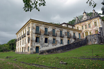 Fototapeta na wymiar Casarão antigo - Museu Wanderley Pinho - Candeias, Bahia