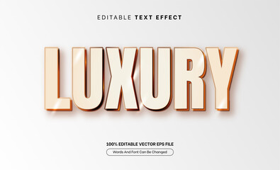 Fototapeta na wymiar Gold Luxury Deluxe 3D Editable Text Effect, Editable Font Style Theme