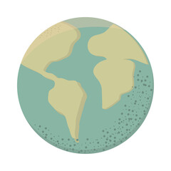 green world planet earth