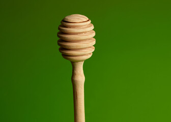 Utensilio de madera para miel