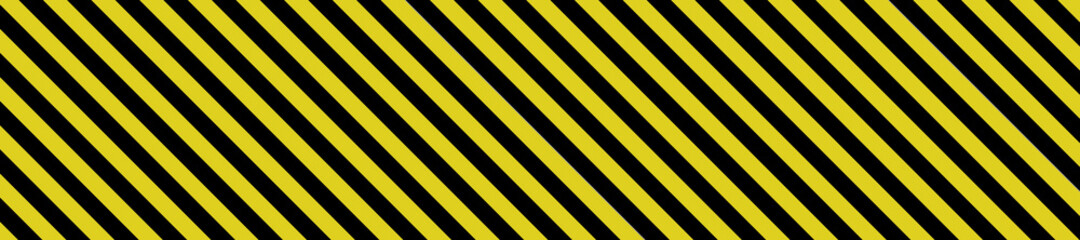 Traditional warning stripe. Vector illustration