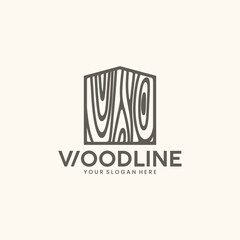 wood home logo design inspiration