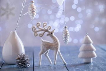 Image with christmas decorations.