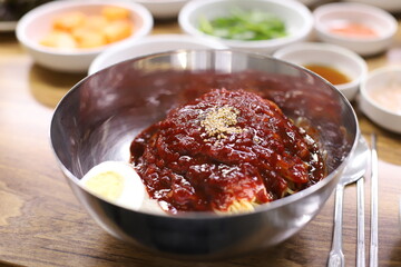 yummy Korean style cold nooldles