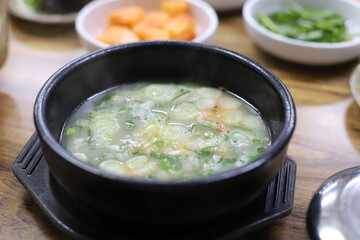 yummy Korean style pork soup