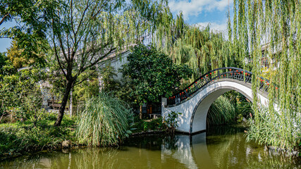 Fototapeta na wymiar garden in China