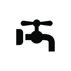Faucet icon vector graphic