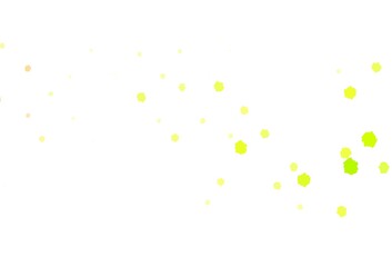 Light Green, Red vector template with chaotic shapes.