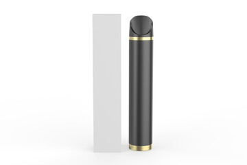 Disposable Vape Pen Pop I Vape Electronic E Cigarette isolated on white background. 3d illustration